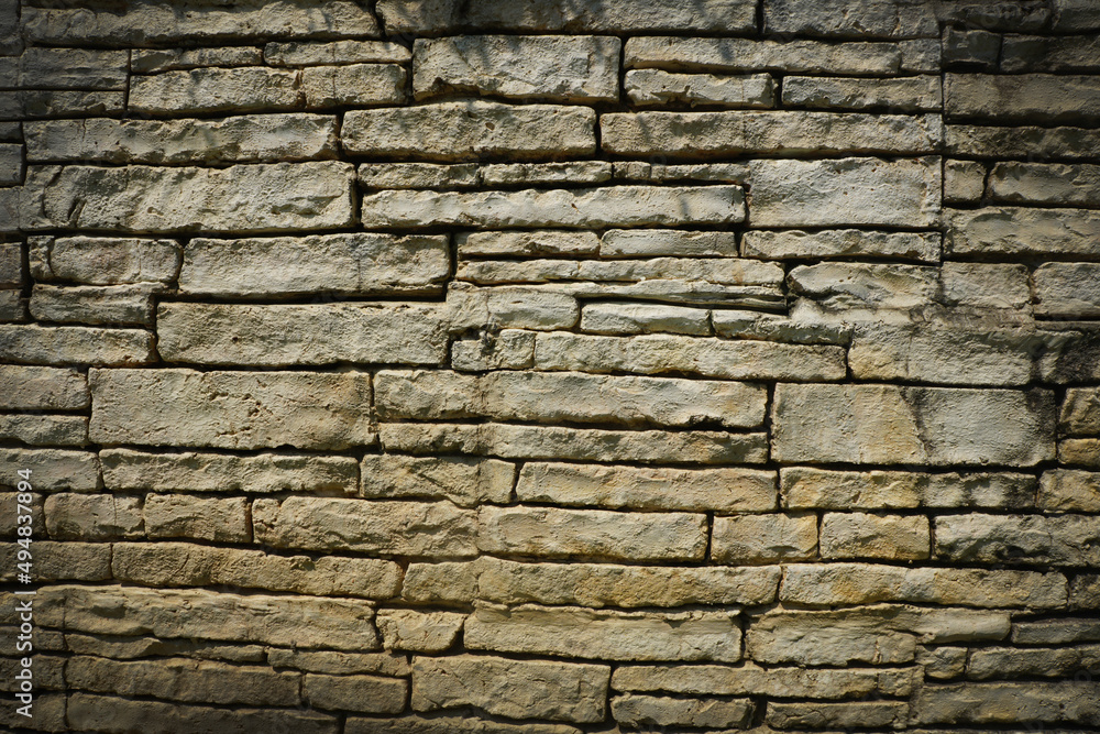 Obraz premium brown old brick wall