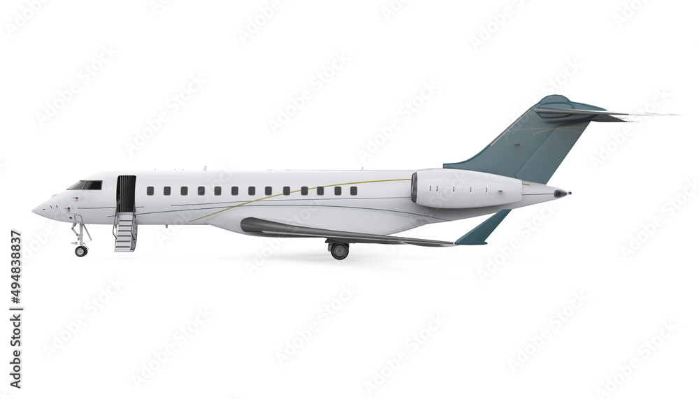 Private Jet Airplane Isolated Private Jet Airplane Isolated
