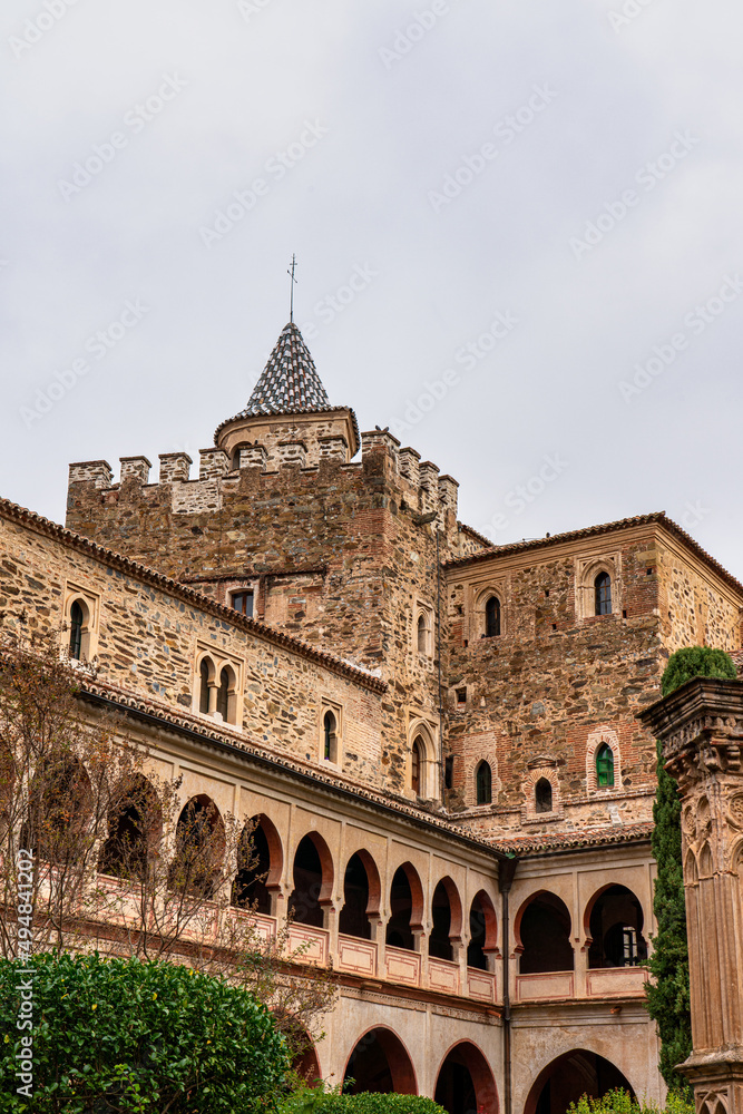 Royal Monastery of Santa Maria de Guadalupe. Caceres, Spain.