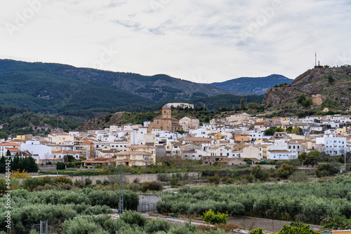 Purchena located in Sierra de Los Filabres in Almeria Province, Andalusia, Spain