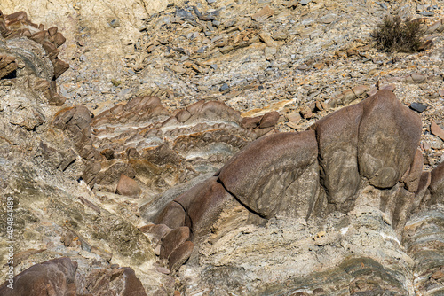 Dragon Tail, Colas de Dragon in Tabernas Desert in Almeria, Spain