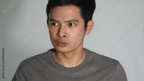 Man Acting Like Animal With Hiccups