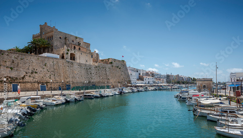 Port of Ciutadella de Menorca, Balearic Islands, Spain photo