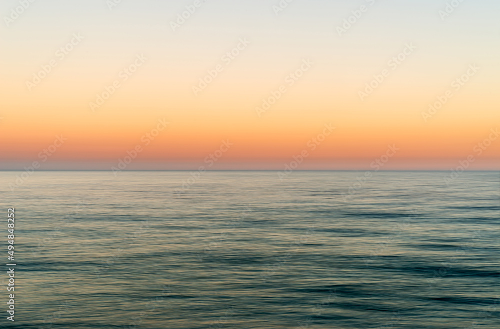 Fototapeta premium sunset over the sea