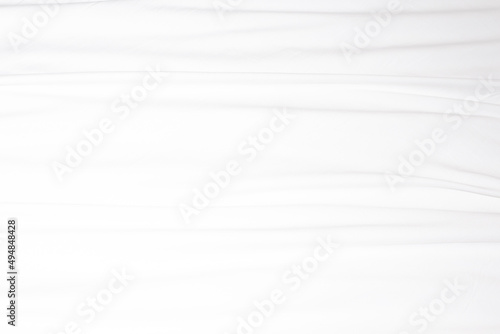 Abstract Background on isolated. Abstract white waves. Wave from Curtain. White wave background.