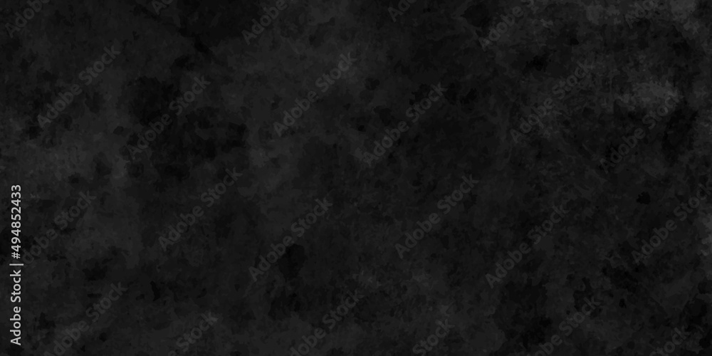 Black abstract light smoke background on black, black smoke love background On black solid 3D Illustration.