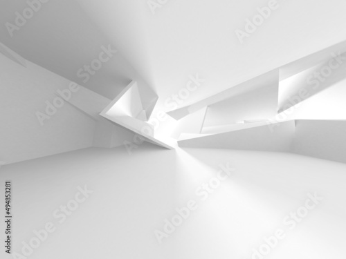 Wallpaper Mural Abstract White Architecture Design Concept Torontodigital.ca