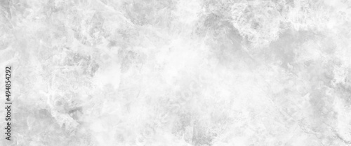 Watercolor background in white and gray painting with cloudy distressed texture and marbled grunge, white background paper with white marble texture, White concrete wall as background.