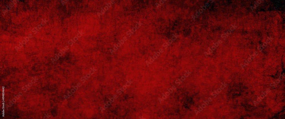 Rich red background texture, marbled stone or rock textured banner with elegant holiday color and design, red grunge textured wall background. beautiful abstract grunge decorative dark red stucco wall