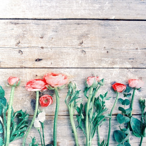 greeting card - spring flow...