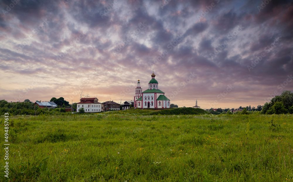Ancient temples and monasteries of the city of Suzdal. Russia. Ancient temples and monasteries of the city of Suzdal. Russia.