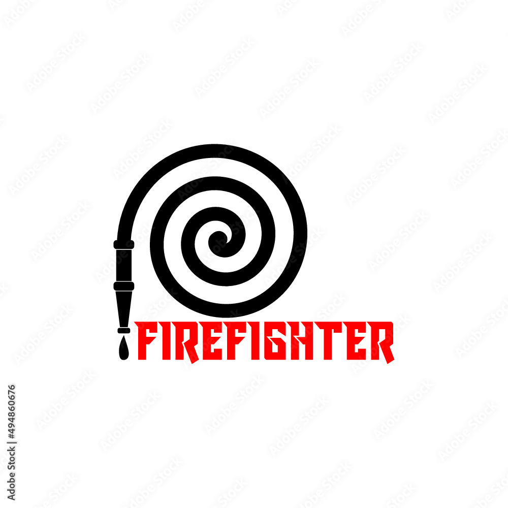 Firefighter icon isolated on white background Firefighter icon isolated on white background