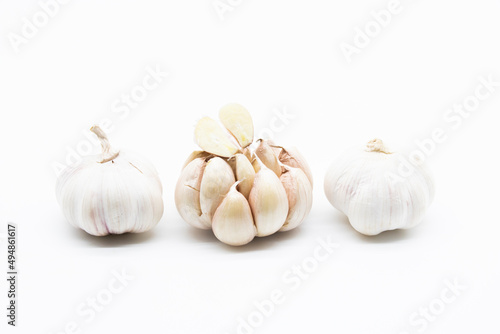 Garlic Isolated on white background