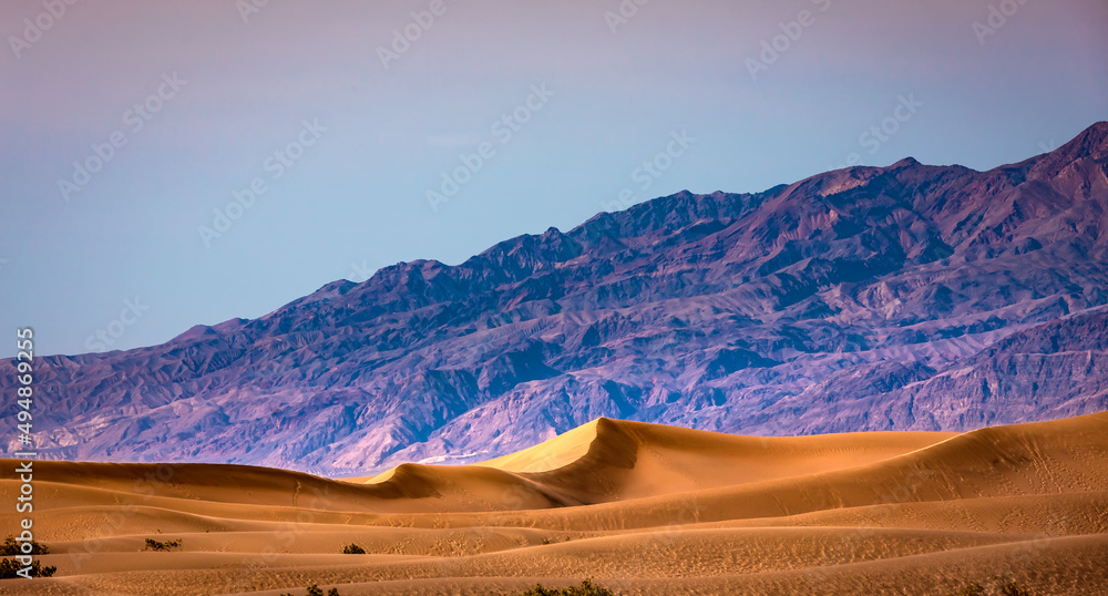 Naklejka premium desert, death valley, california, usa