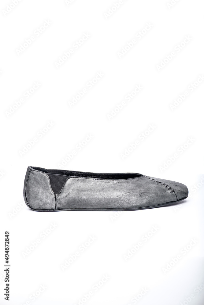 unusual women shoes isolated on white unusual women shoes isolated on white