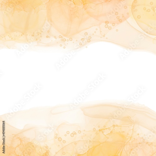 orange watercolor background