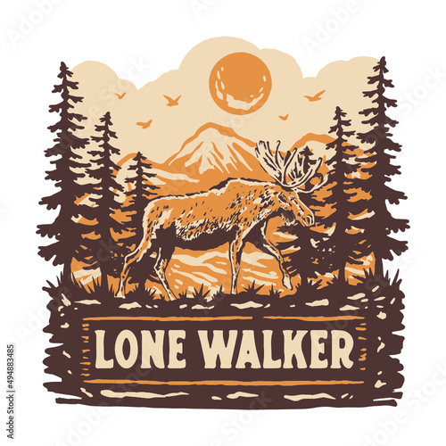 moose illustration
