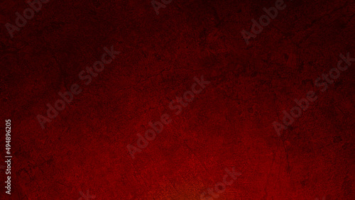 Blank Grunge Vintage Wall Concrete Cement Dark Red Presentation With Copyspace Texture Background