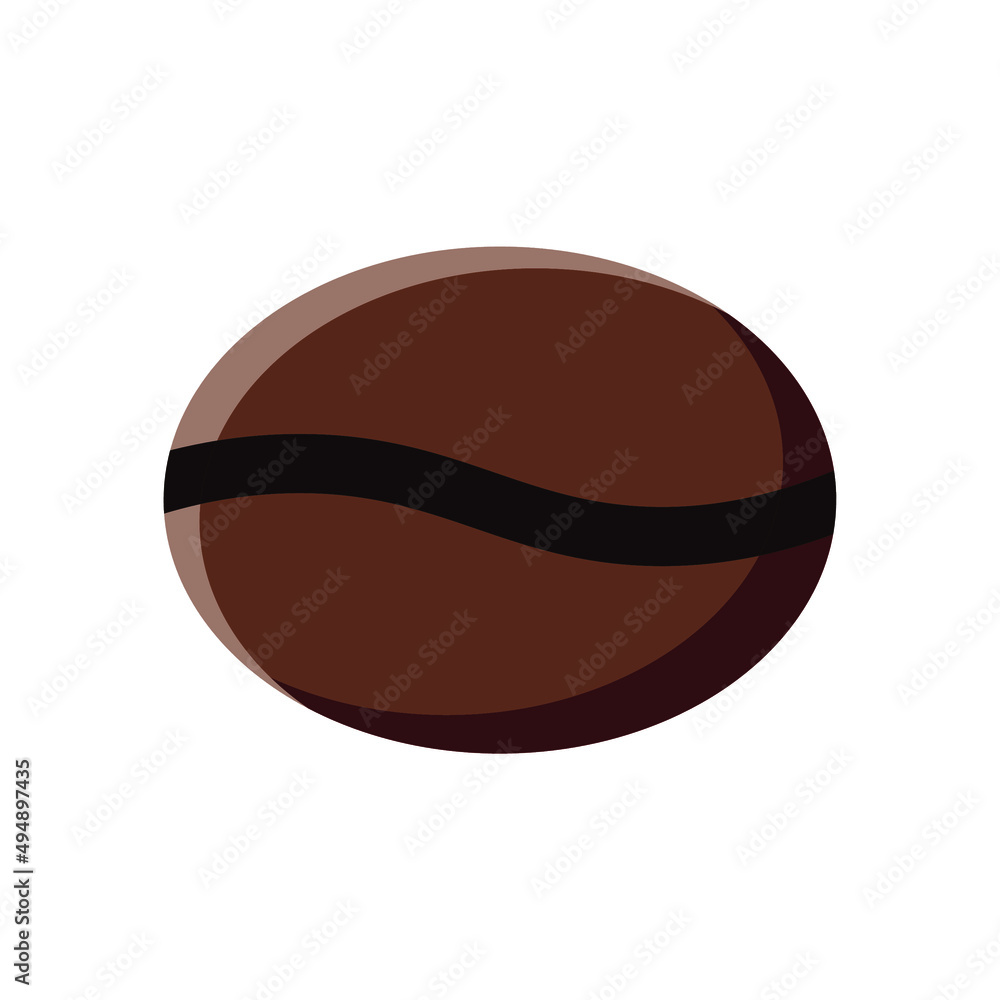 Coffee Bean vector illustration icon design. Coffee bean isolated on white background. Coffee grain. Applicable for cafe advertising, package, menu design. Vector illustration.
Coffee Bean vector illustration icon design. Coffee bean isolated on white background. Coffee grain. Applicable for cafe advertising, package, menu design. Vector illustration.
