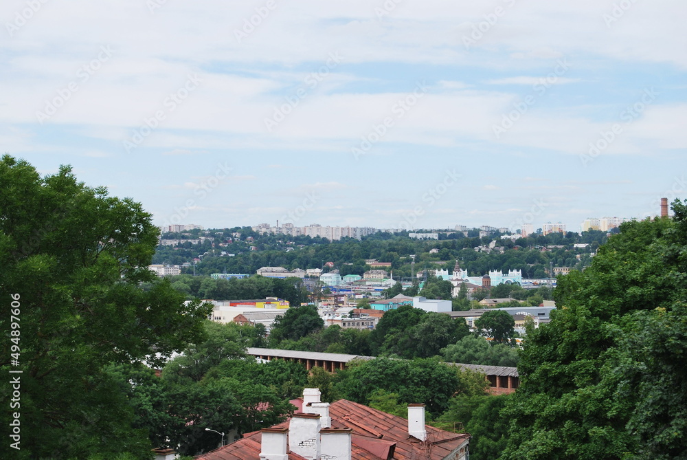 View of Smolensk from Cathedral Mountain