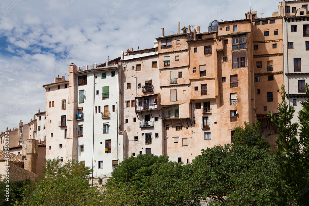 San Martin Skyscrapers in Cuenca, Spain