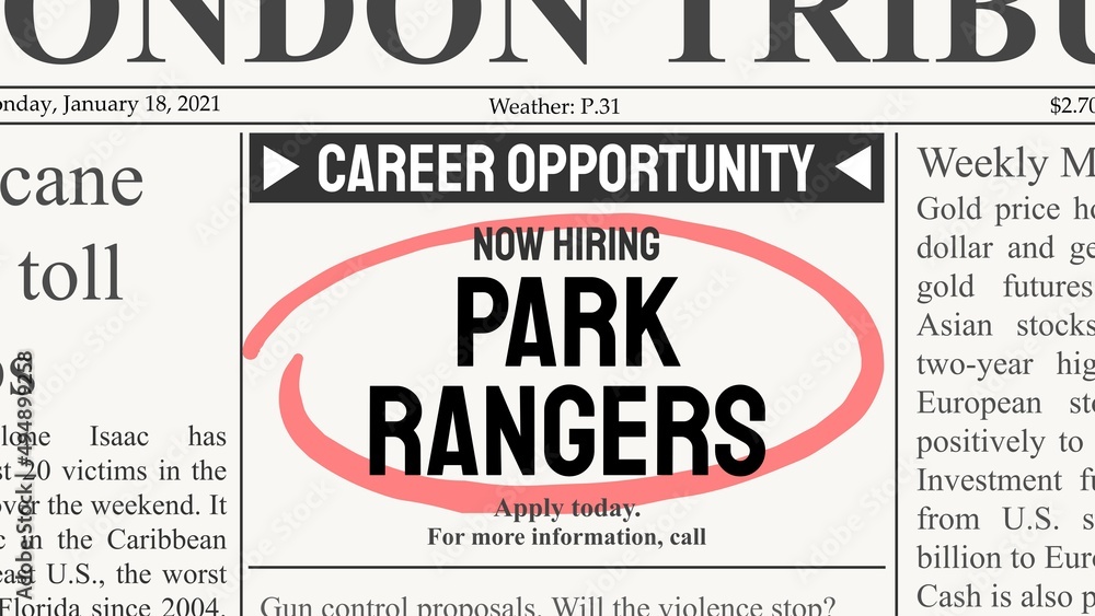 Park ranger job offer