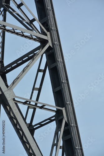steel framework bridge