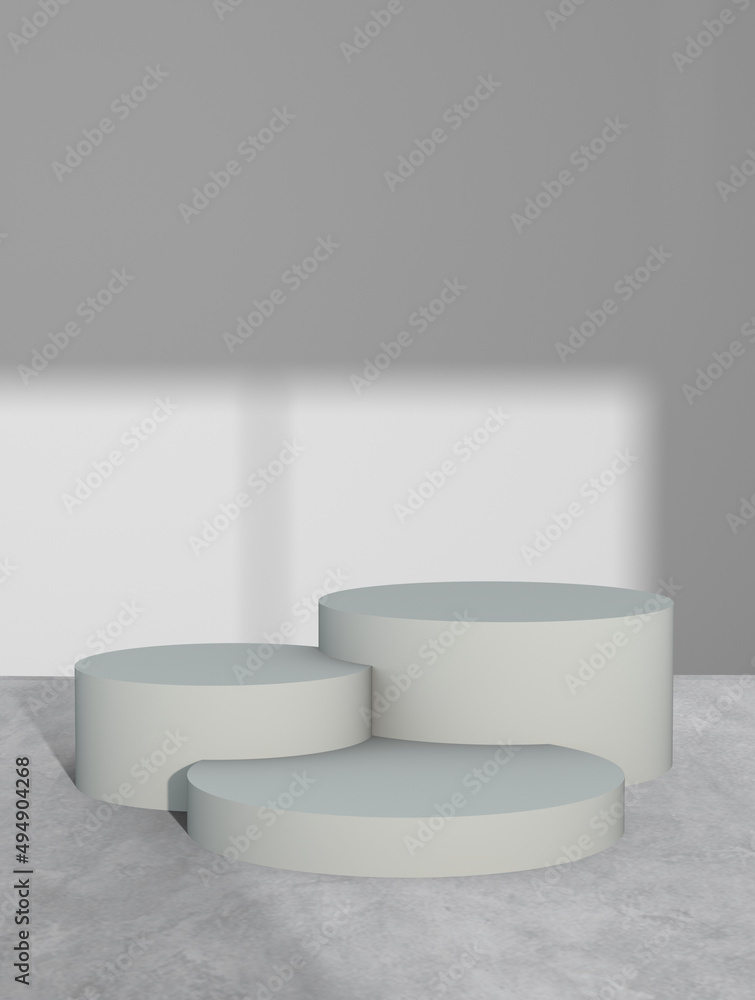 3d background of minimalist interior scene with pedestal. stage to show cosmetic products 3d renderings 3d background of minimalist interior scene with pedestal. stage to show cosmetic products 3d renderings