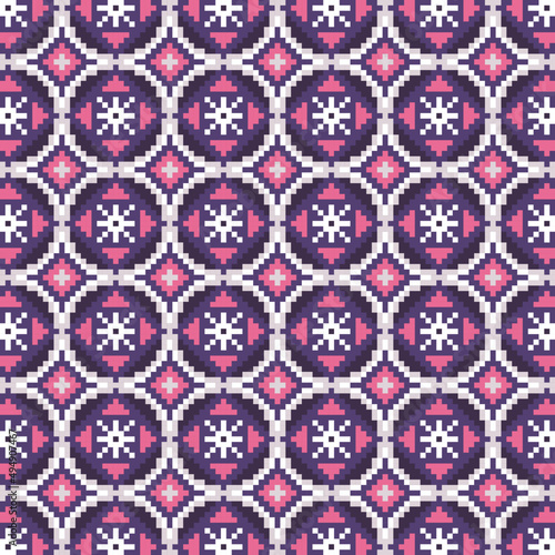 Ethnic pattern geometric colombian wayuu 