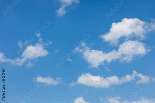 Fototapeta Naklejka Na Ścianę i Meble -  blue sky with clouds 4