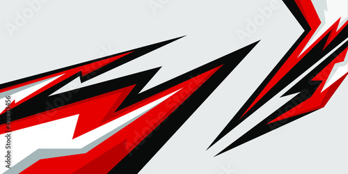 car sticker vector design of car wrapping sticker. 