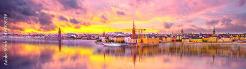 Blick von Monteliusvägen üb...