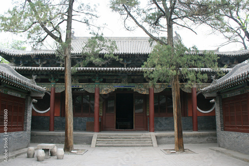 Photography jinci monastery in taiyuan in china
