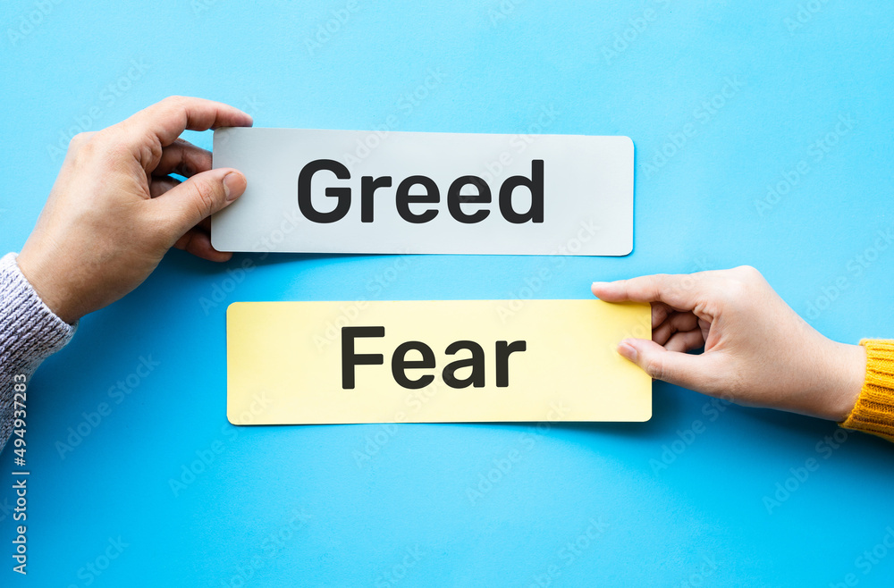 Fear and greed with investment.plan or management of financial Fear and greed with investment.plan or management of financial