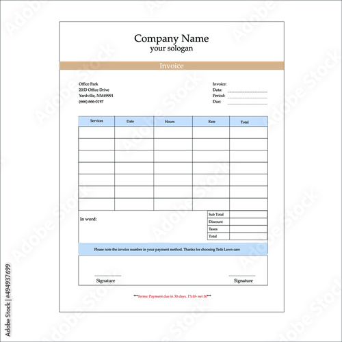 more ideas about invoice design or bill