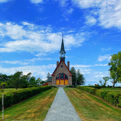 View of Grand-Pre National Historic Site. Nova Scotia, Canada.