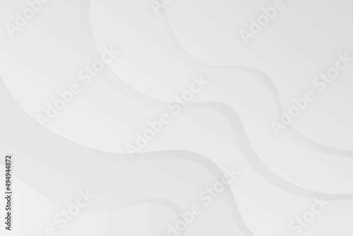 White Abstract Liquid Wave Background © Fillustrasi