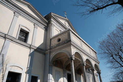 Il Santuario della Beata Vergine di San Lorenzo (Madonna del Latte) a Guanzate, in provincia di Como. photo