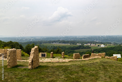 View of Horseshoe Mound Preserve in Galena, Illinois, United States