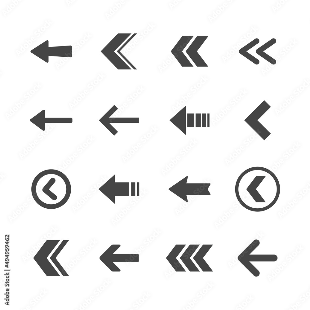 Arrow icons set. Vector Arrows collection. Arrow icons set. Vector Arrows collection.
