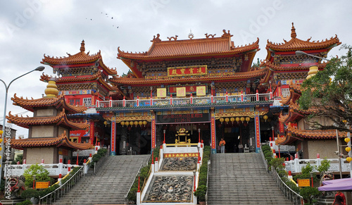 Beautiful shot of Wenwu Temple Yuchi Taiwan photo