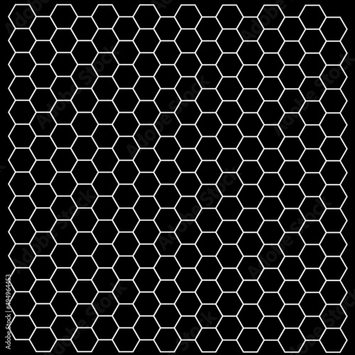 honeycomb grid background