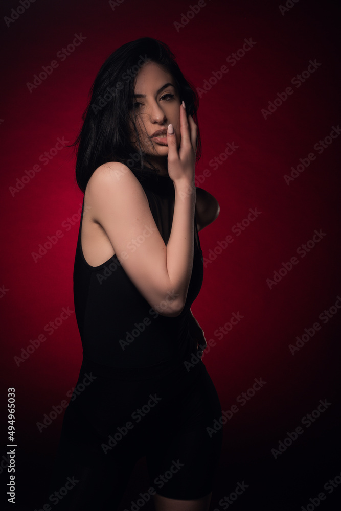 Obraz premium Seduce the camera on set