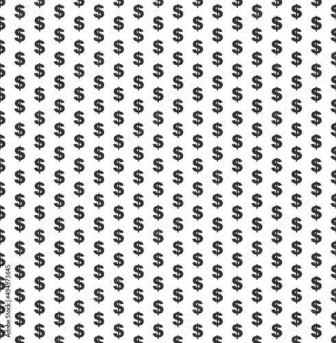 Vector seamless pattern, money, Editable can be used for web page backgrounds, pattern fills