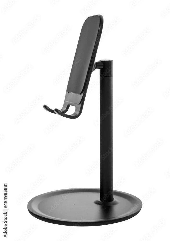 Car holder for phone, isolated on white background Car holder for phone, isolated on white background