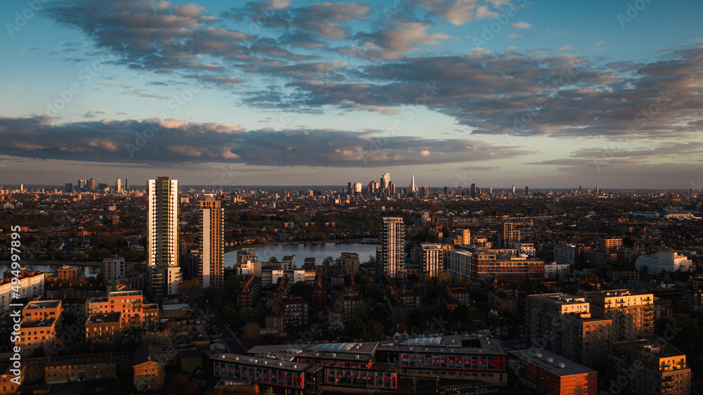 Mesmerizing shot of a cityscape of London
