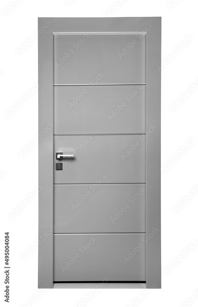 Emergency exit door isolated on white background Emergency exit door isolated on white background