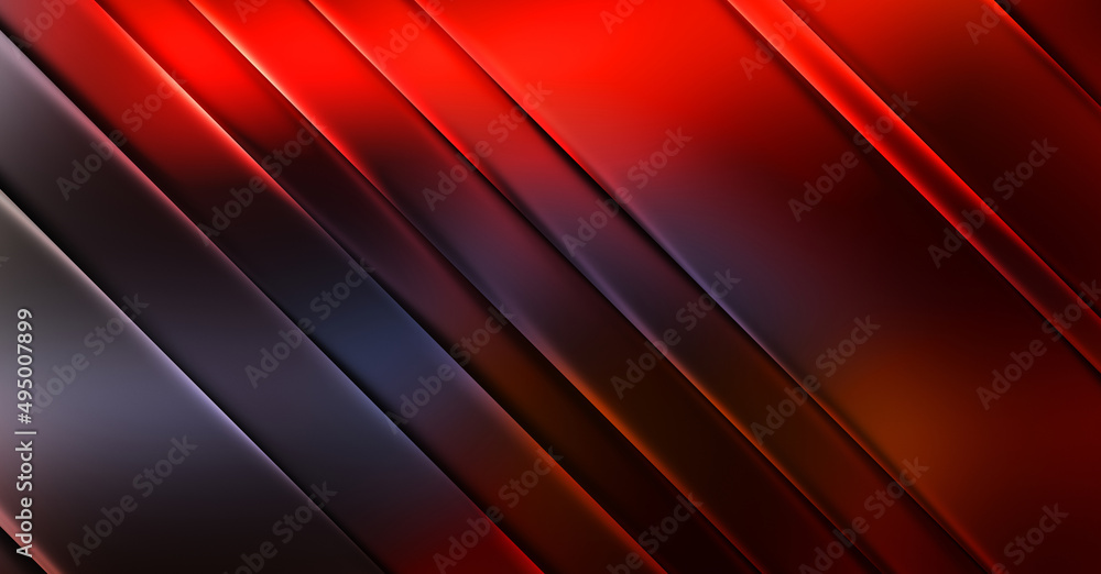 Fototapeta premium Sophisticated pretty background with colorful glow. Cool design template with glowing lights and vibrant colors. Luxurious smooth diagonal presentation wallpaper.
