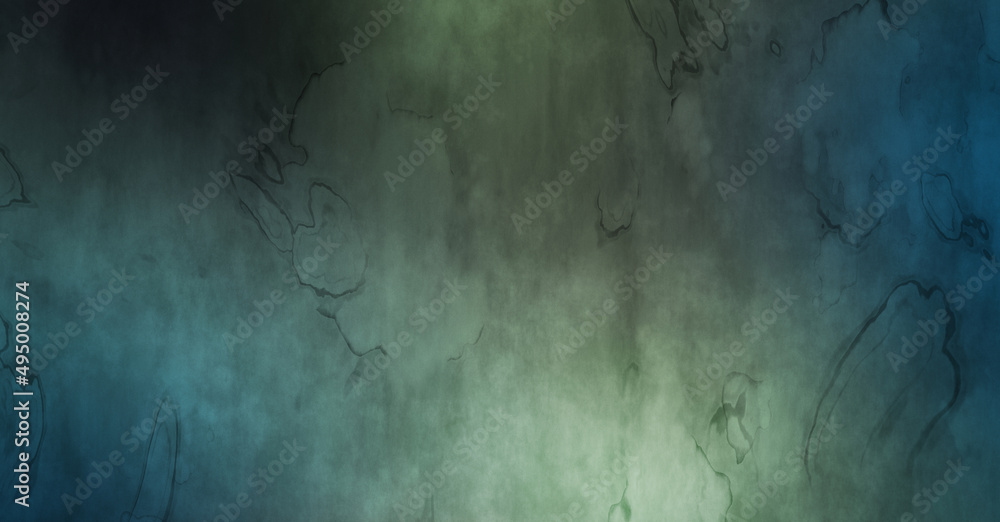 Fototapeta premium Grunge background. Colorful stained template. Texture and elements for your design. Gothic wall with distressed pattern. Wallpaper with large old stains.