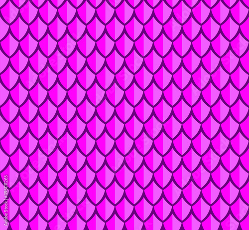 Repetitive shield pattern. Pink leaves pattern. Abstract roof background.